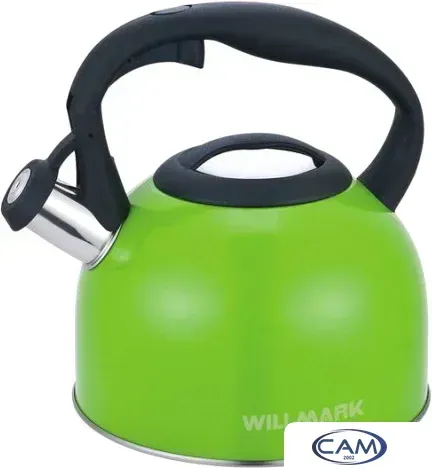 Чайник со свистком Willmark WTK-4221SS (фиолетовый)