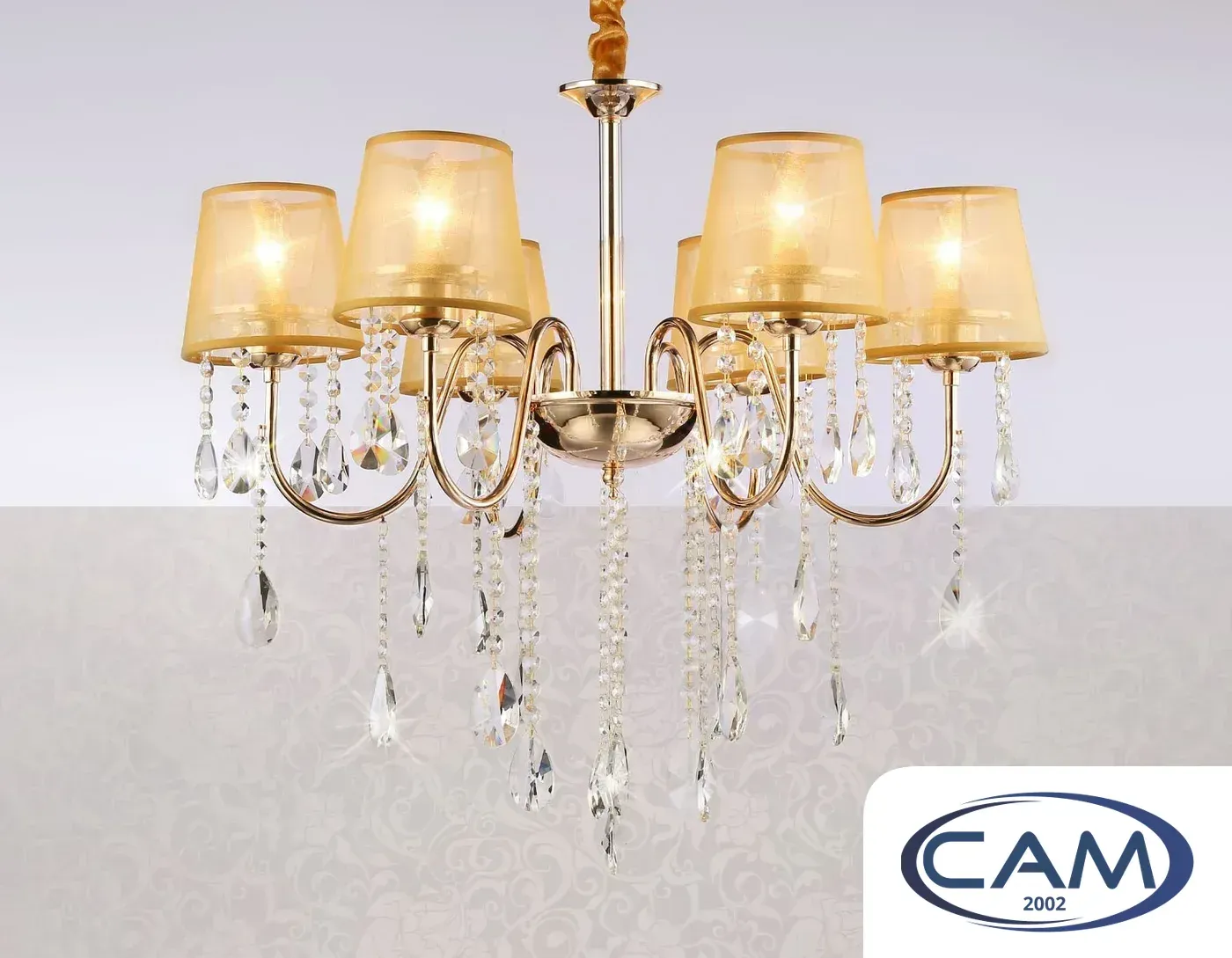 Подвесная люстра Ambrella light TR4589/6 GD (золото)