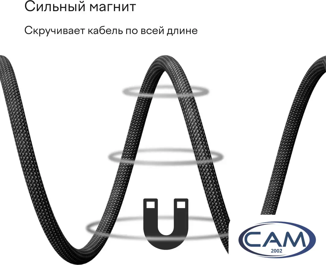 Кабель Magssory CBL001 (1.2м, серый)