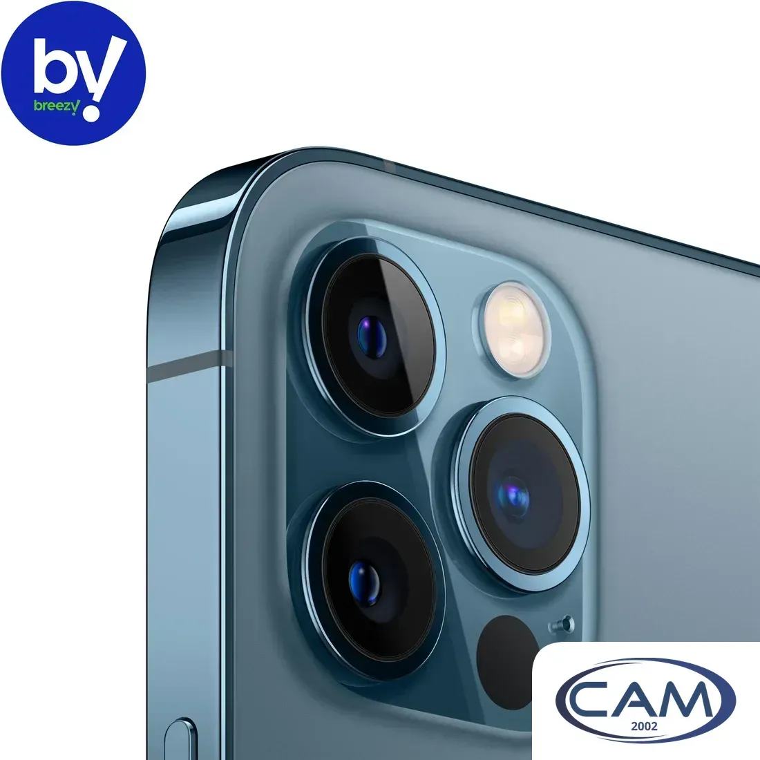Смартфон Apple iPhone 12 Pro 128GB Восстановленный by Breezy, грейд B (тихоокеанский синий)
