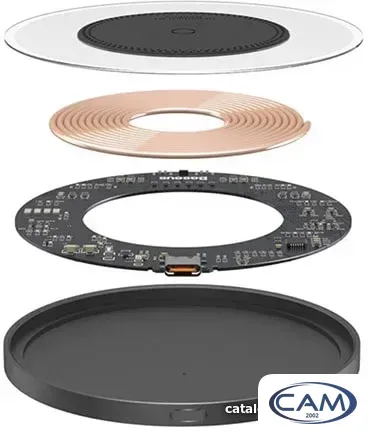 Беспроводное зарядное Baseus Simple 2 Wireless Charger 15W CCJJ050001 (черный)