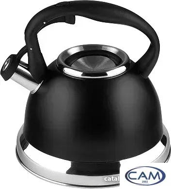 Чайник со свистком Mallony Classico Stile 985622 (черный матовый)