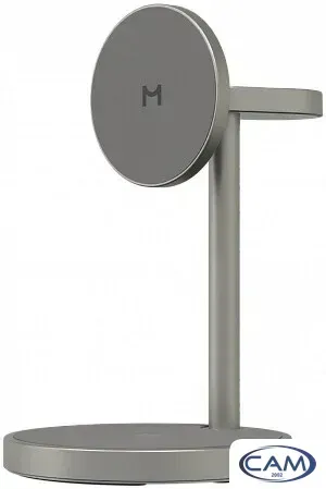 Беспроводное зарядное Magssory Base Pro Wireless Qi2 WCH012t (титановый)