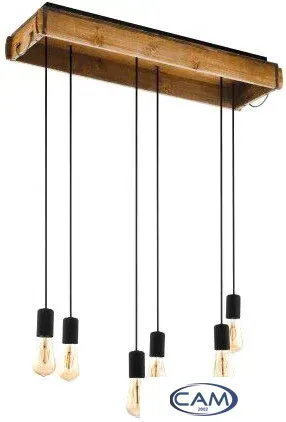 Подвесная люстра Eglo Wootton 43592