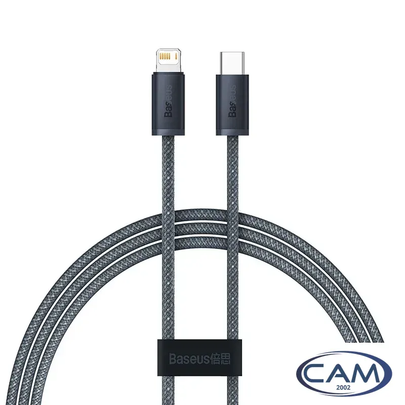 Кабель Baseus Dynamic Series USB Type-C - Lightning (1 м, серый)
