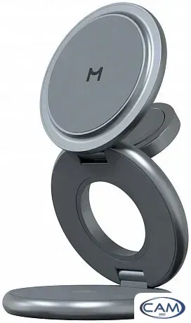 Беспроводное зарядное Magssory Signature Disc Pro для Apple 3 в 1 WCH073 (темно-серый)