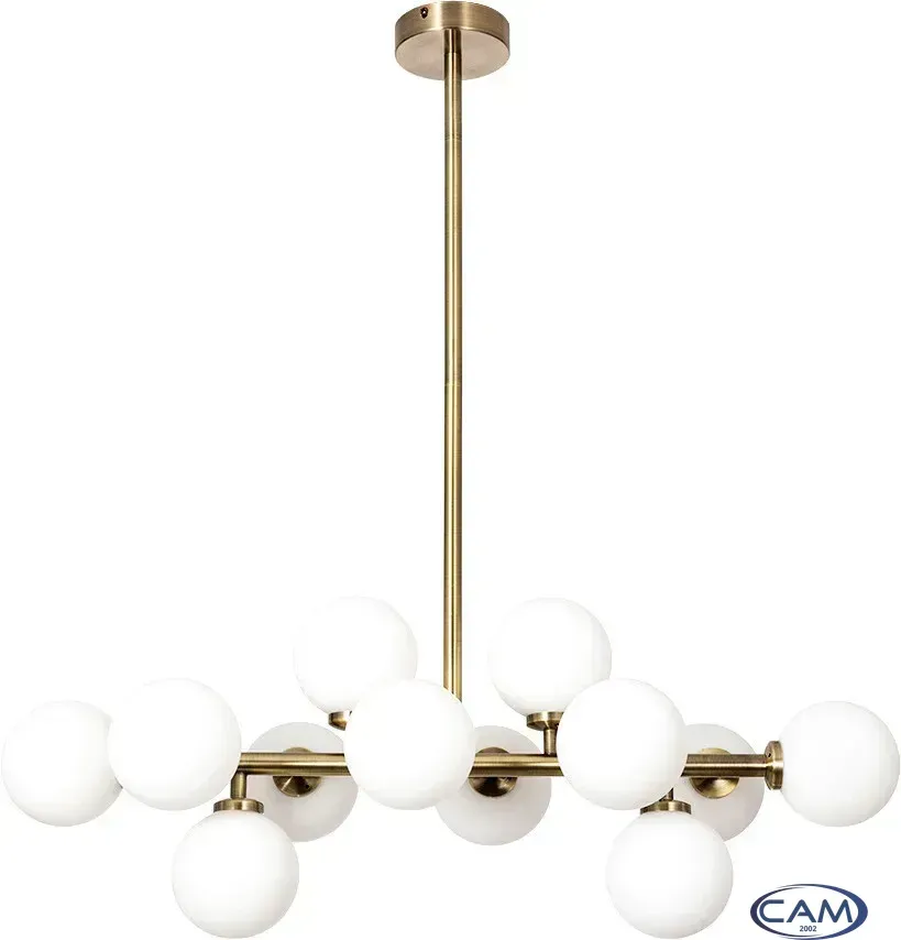 Люстра средней высоты Arte Lamp Bolla-piccolo A3988SP-12AB
