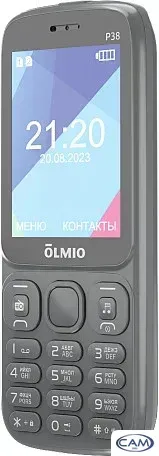 Телефон Olmio P38 (серый)