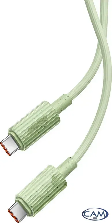 Кабель Baseus Habitat Series Fast Charging Cable 100W USB Type-C - USB Type-C (2 м, зеленый)