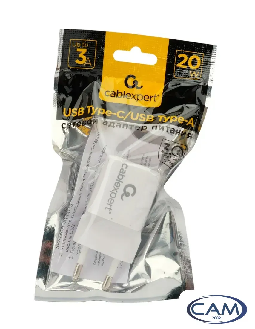Сетевое зарядное Cablexpert MP3A-PC-46