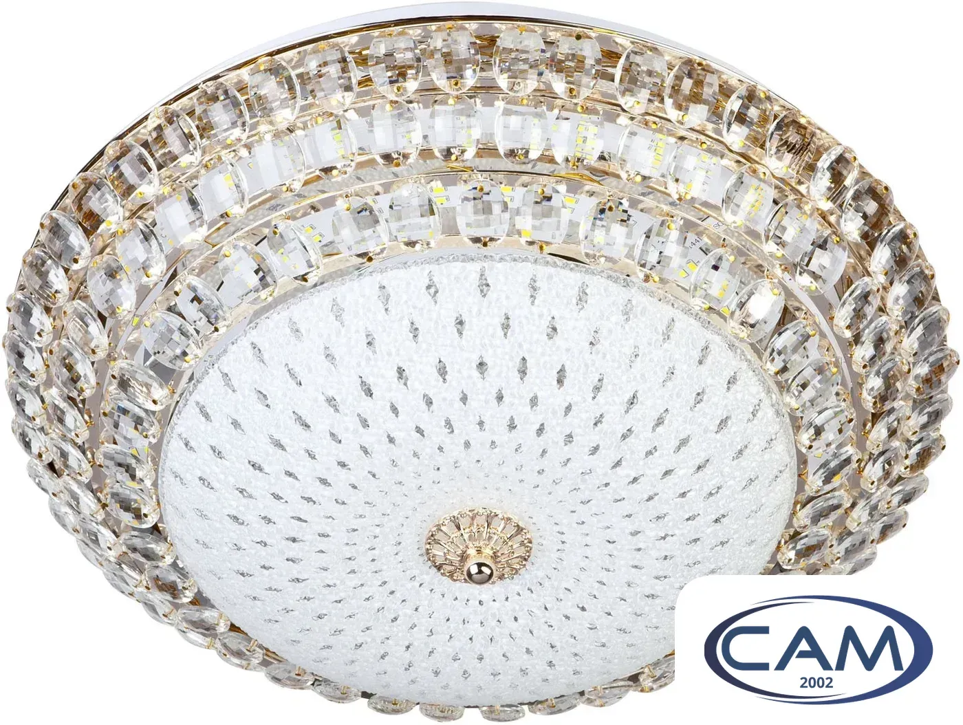 Припотолочная люстра LED4U L1150-350 GD