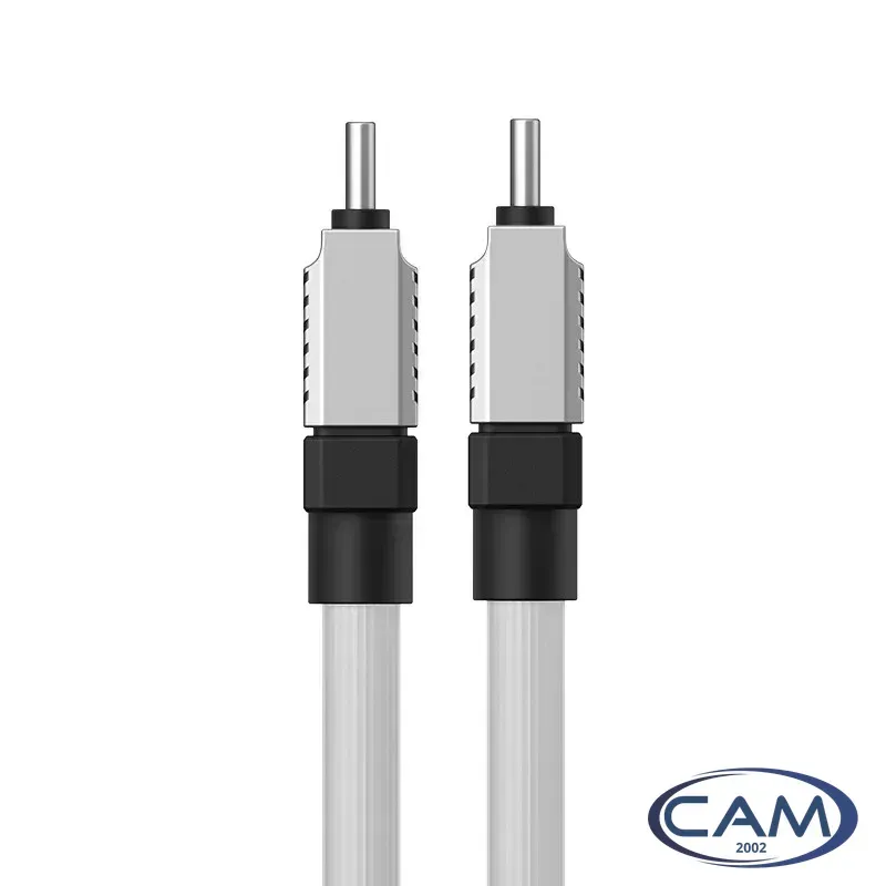 Кабель Baseus CoolPlay Series Fast Charging Data Cable 100W USB Type-C - USB Type-C (2 м, белый)
