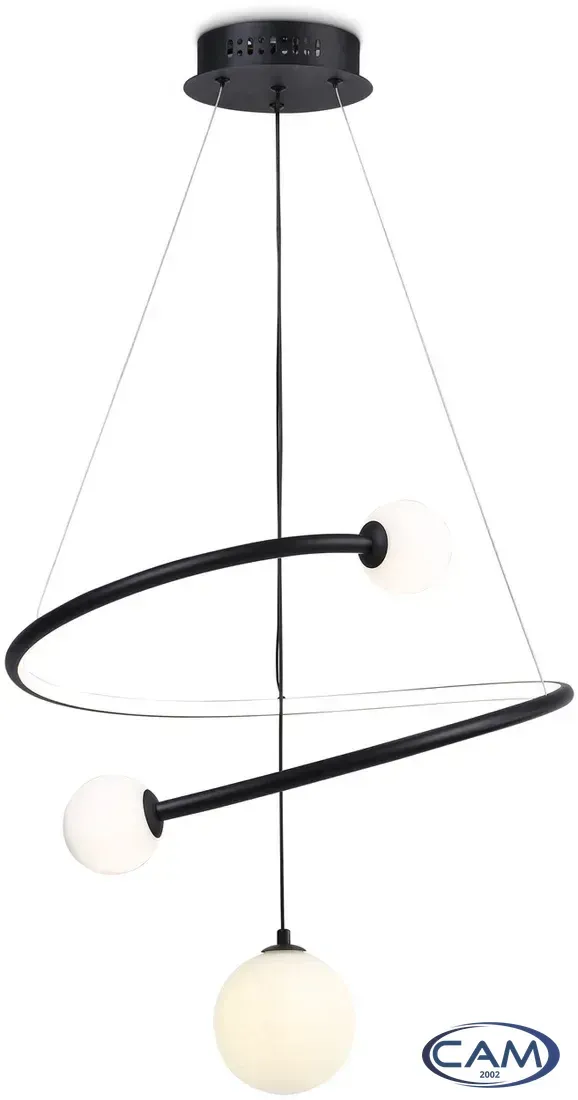 Подвесная люстра Ambrella light Comfort FL66303 BK (черный)