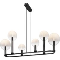 Подвесная люстра Maytoni Status MOD333PL-06B1 (черный)