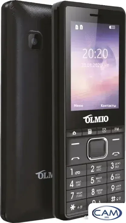 Телефон Olmio A25 (черный)
