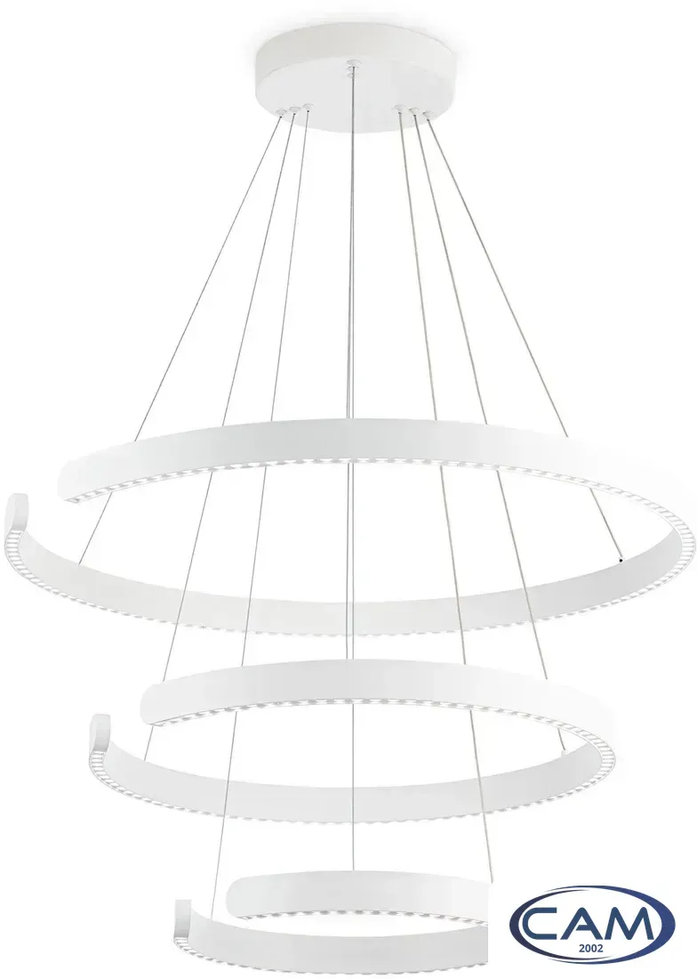 Подвесная люстра Ambrella light Comfort FL5887/3 WH (белый)