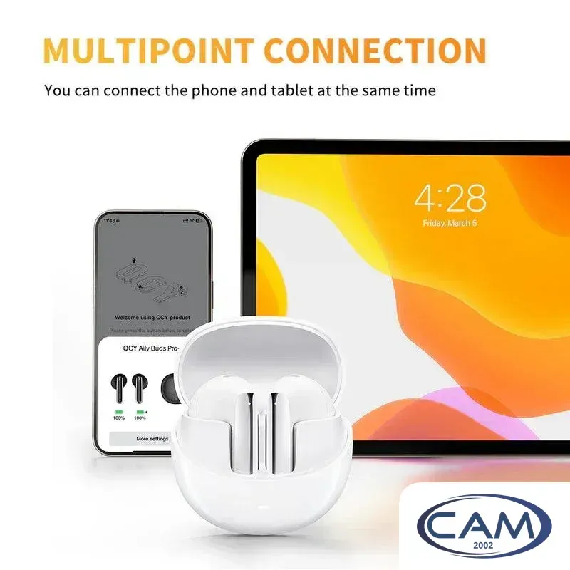 Наушники QCY AilyBuds Pro+ (белый)