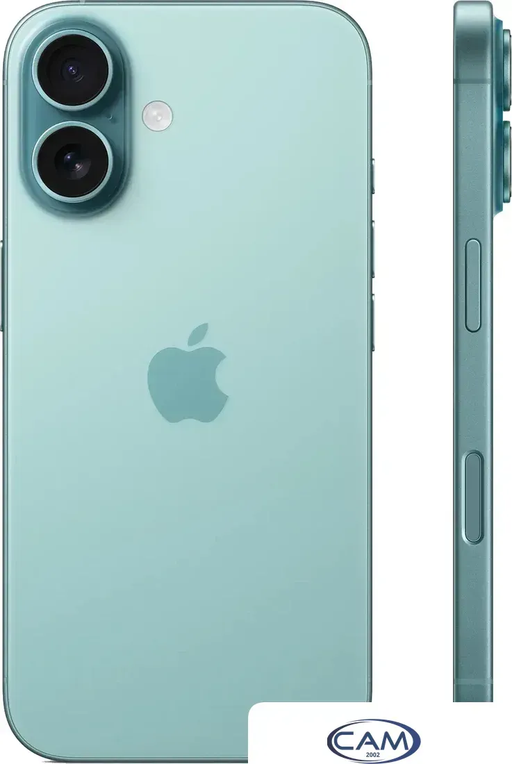 Телефон Apple iPhone 16 128GB (бирюзовый)
