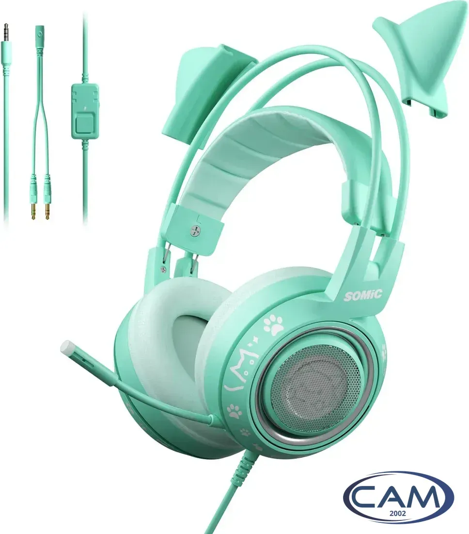 Наушники Somic G951S (бирюзовый)