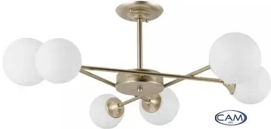 Люстра средней высоты Arte Lamp Marco A2703PL-6SG