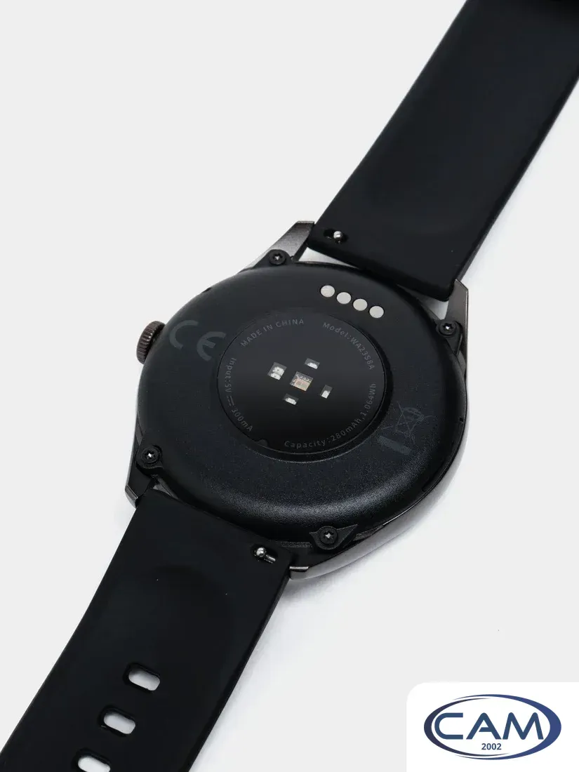 Умные часы QCY Watch GT (серый/черный)
