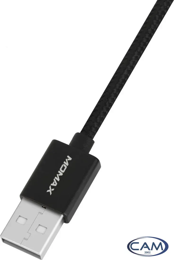 Кабель Momax DX1D OneLink 3-in-1 USB Type-A - Lightning/microUSB/USB Type-C (1 м, черный)