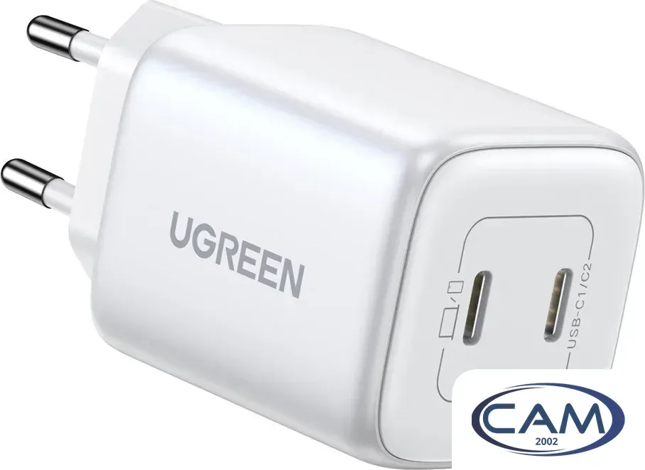 Сетевое зарядное Ugreen CD294 15327 (белый)