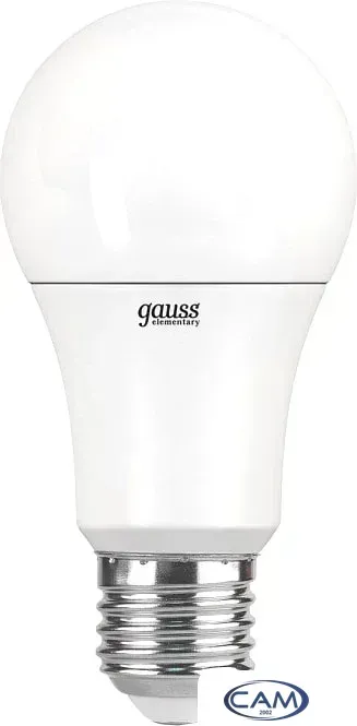 Светодиодная лампочка Gauss LED Elementary A60 15W E27 6500K 23235