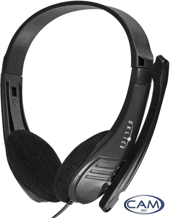 Наушники Оклик HS-M150 (черный)