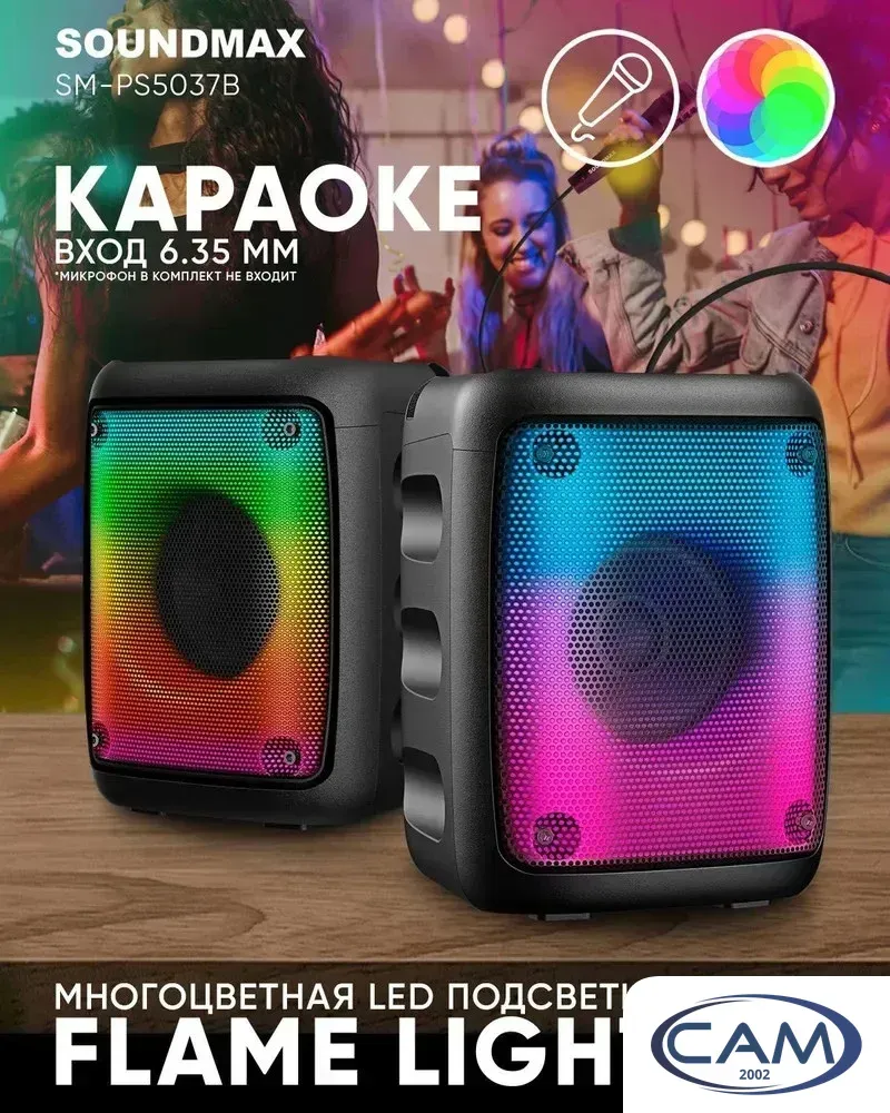 Беспроводная колонка Soundmax SM-PS5037B
