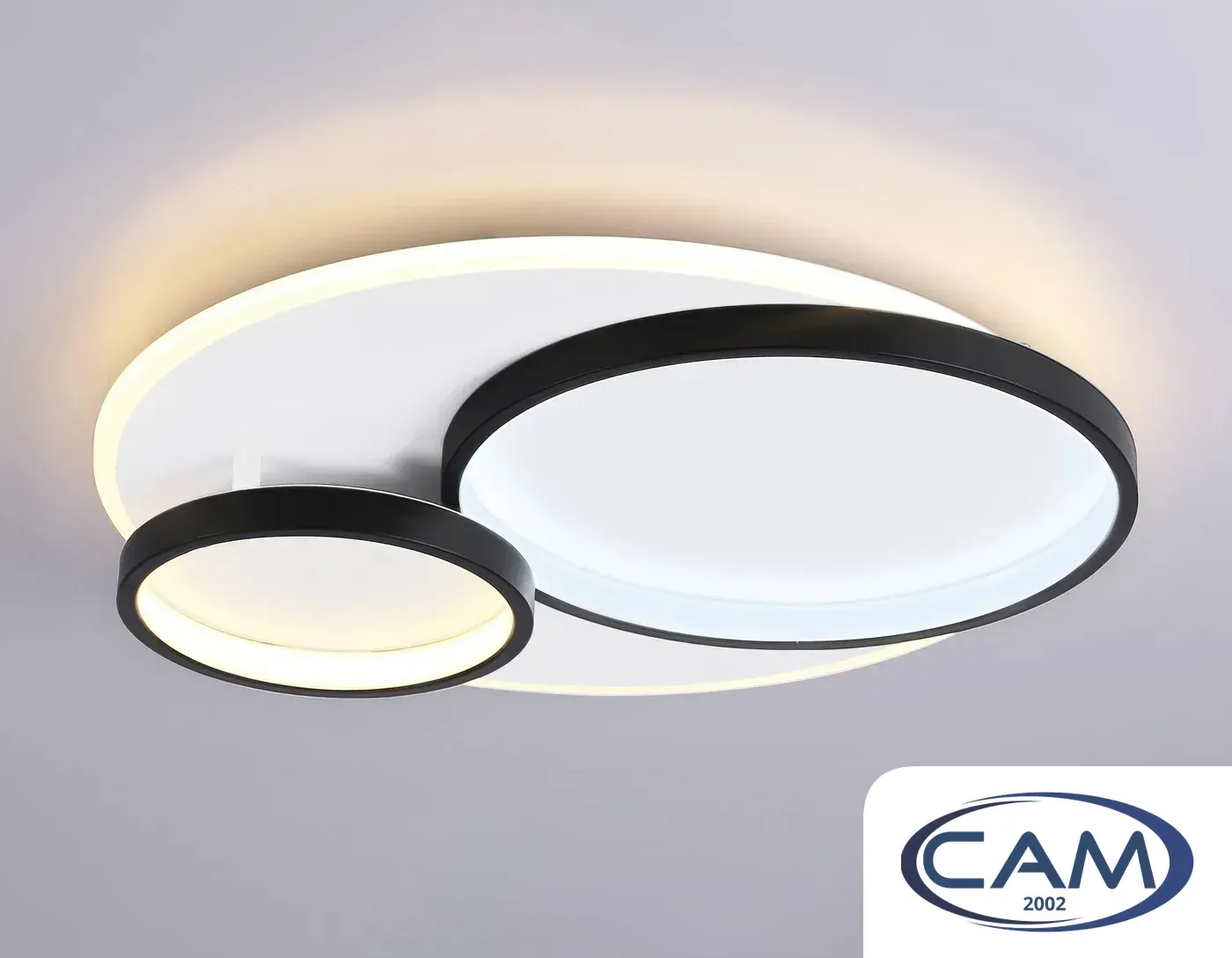 Светильник-тарелка Ambrella light FA7719 WH/BK