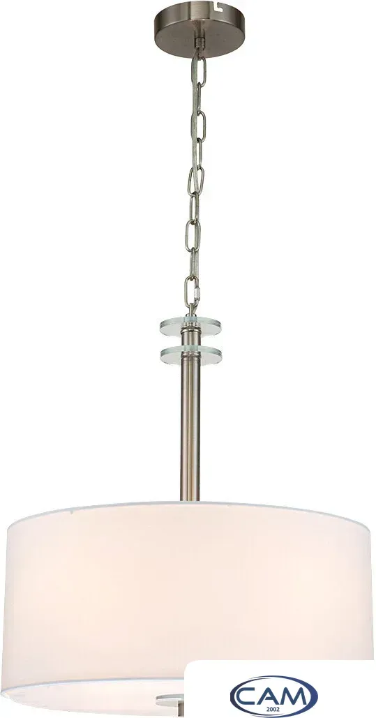 Подвесная люстра Escada Novella 641/4PL E27*60W Satin nickel