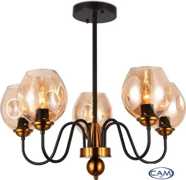 Подвесная люстра Ambrella light Traditional TR9057/5 DCF/TI