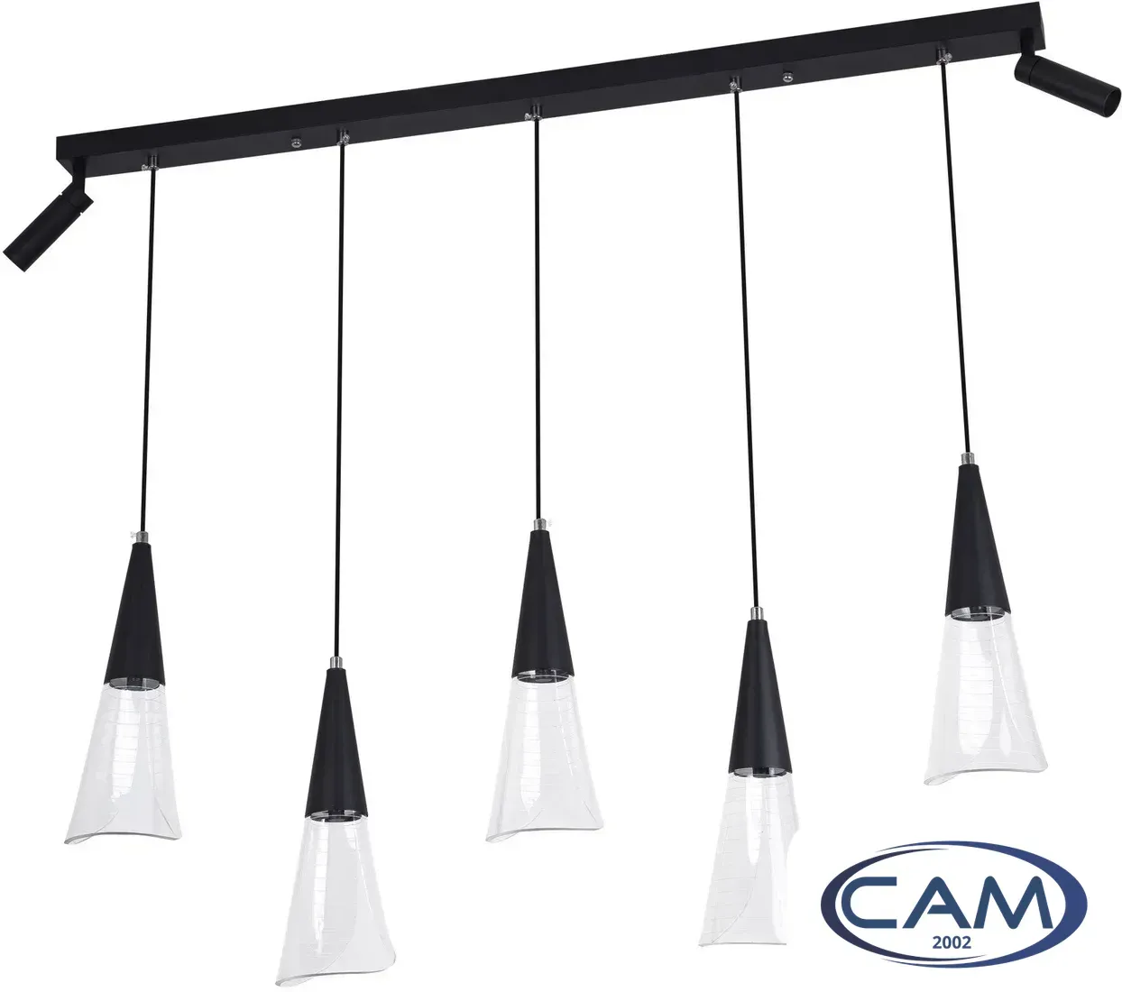 Подвесная люстра LED4U L7105-7 BK