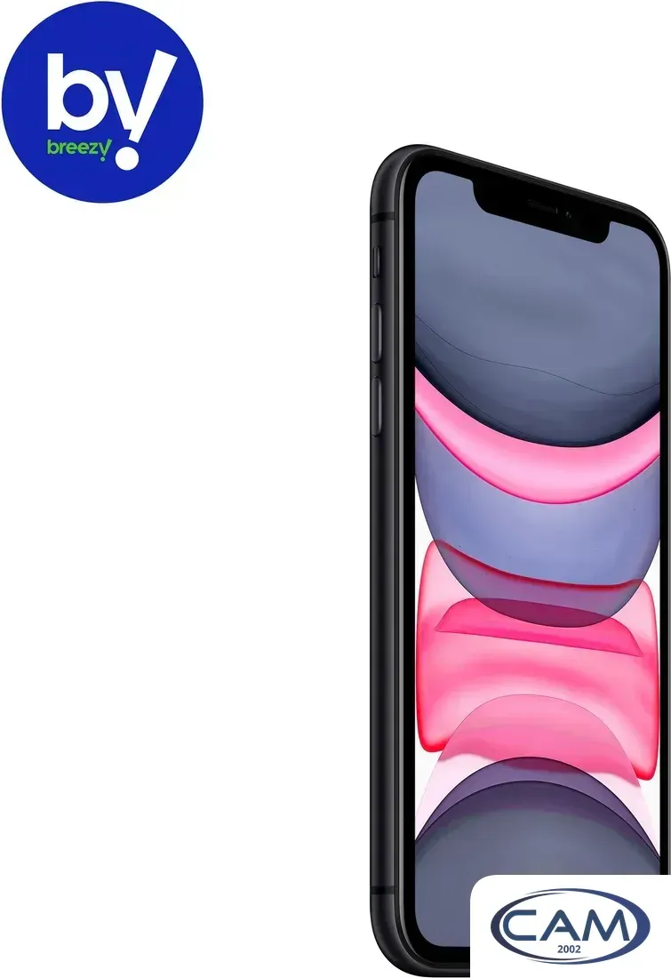 Смартфон Apple iPhone 11 128GB Восстановленный by Breezy, грейд A (черный)