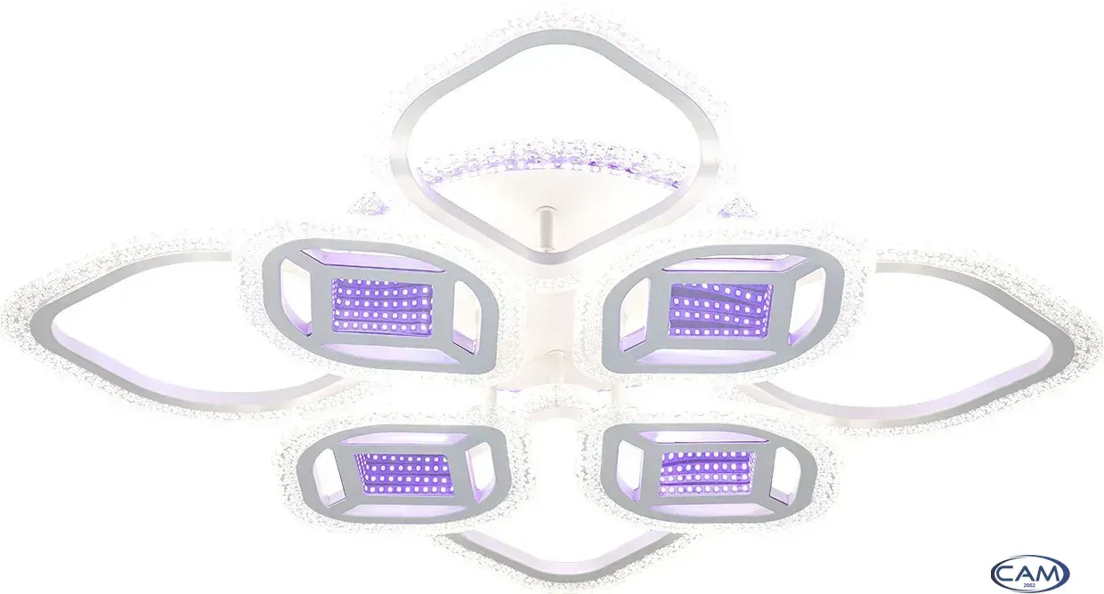 Припотолочная люстра Escada Mira 10265/8 LED*150W White