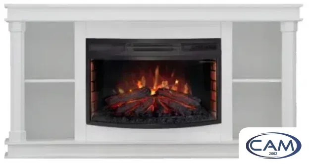 Каминокомплект Смолком Brittany FS25 + Firefield 25 S IR (бьянко белый)