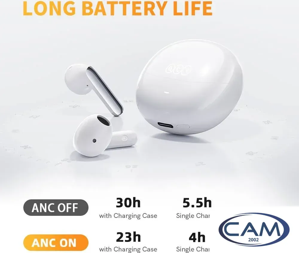 Наушники QCY AilyBuds Pro (белый)