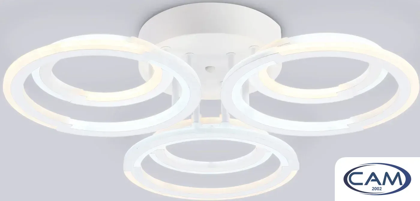 Подвесная люстра Hotpoint FA8943/3+3 WH (белый)