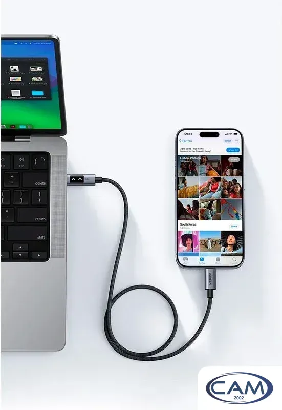 Кабель Ugreen L509 35513 USB Type-C - USB Type-C (3 м, серый)