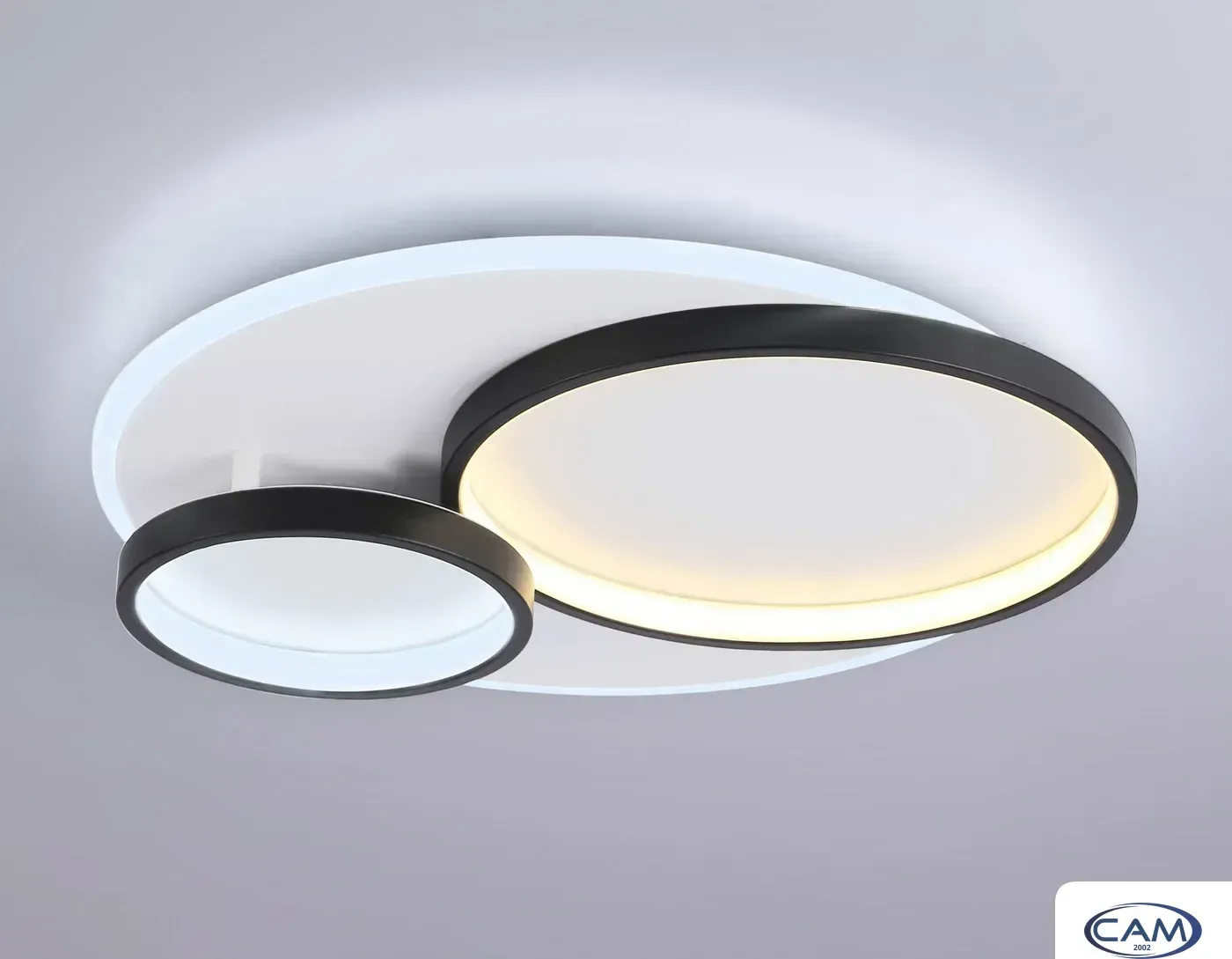 Светильник-тарелка Ambrella light FA7719 WH/BK