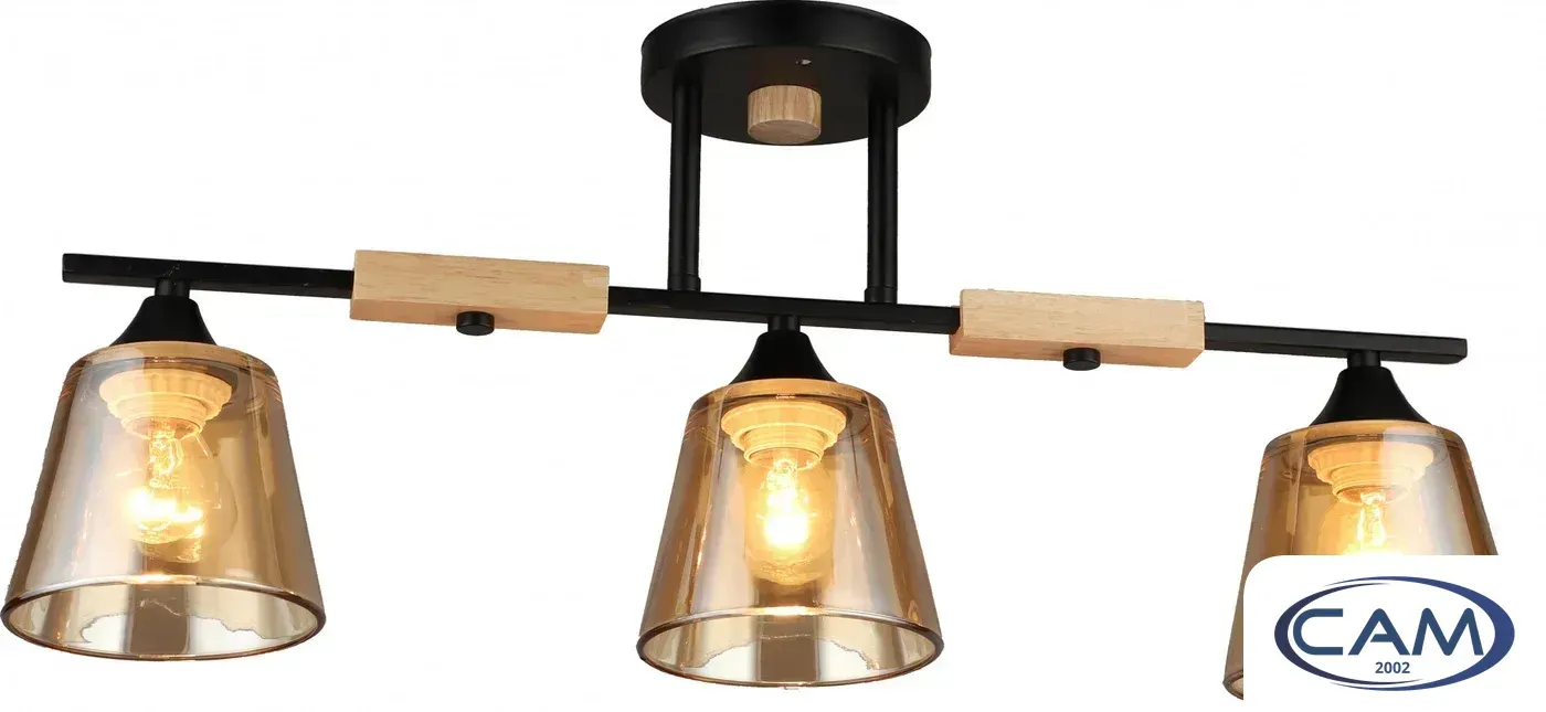 Люстра средней высоты Mirastyle SX-N-9202/3 BK