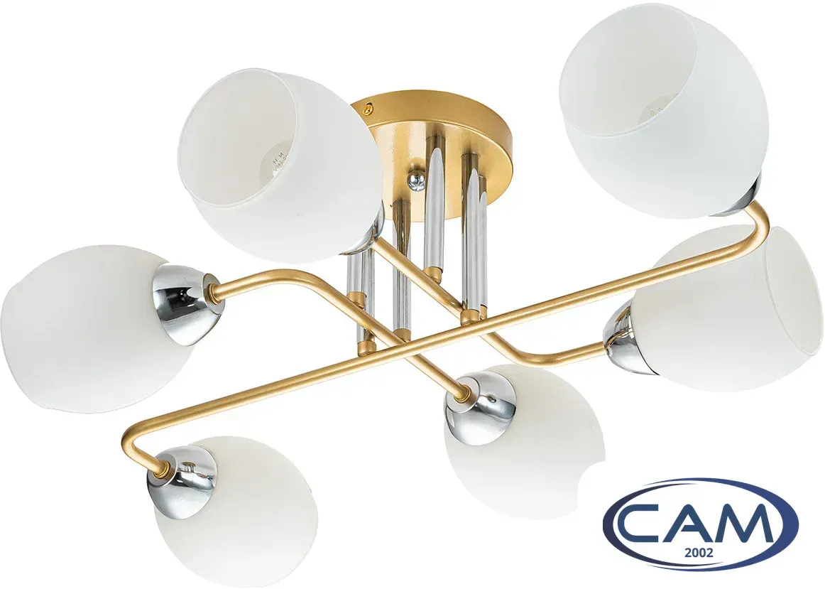 Люстра средней высоты Escada Hope 1132/6P (Gold)