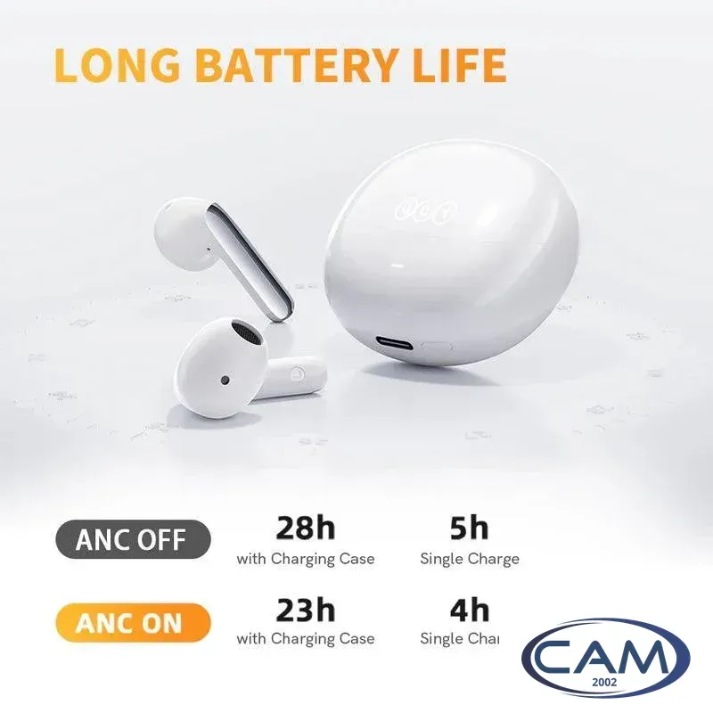 Наушники QCY AilyBuds Pro+ (белый)