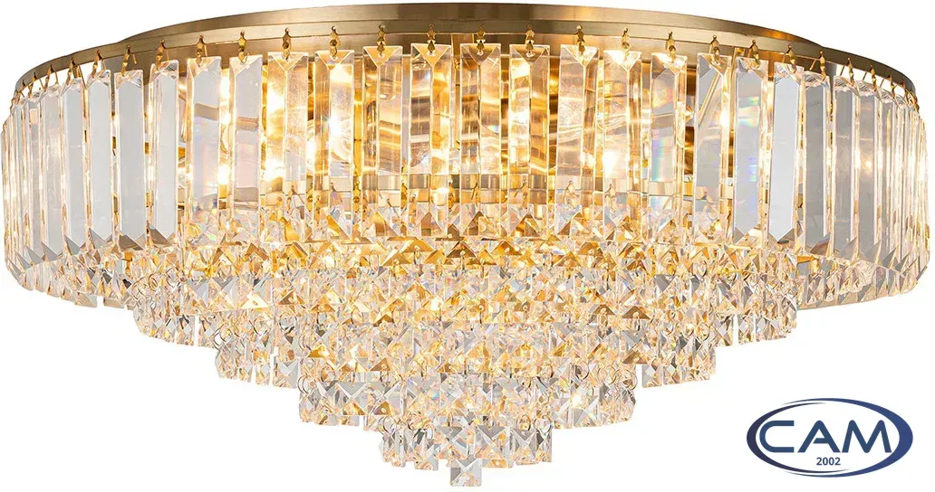 Люстра средней высоты Escada Delicacy 2112/8P Gold