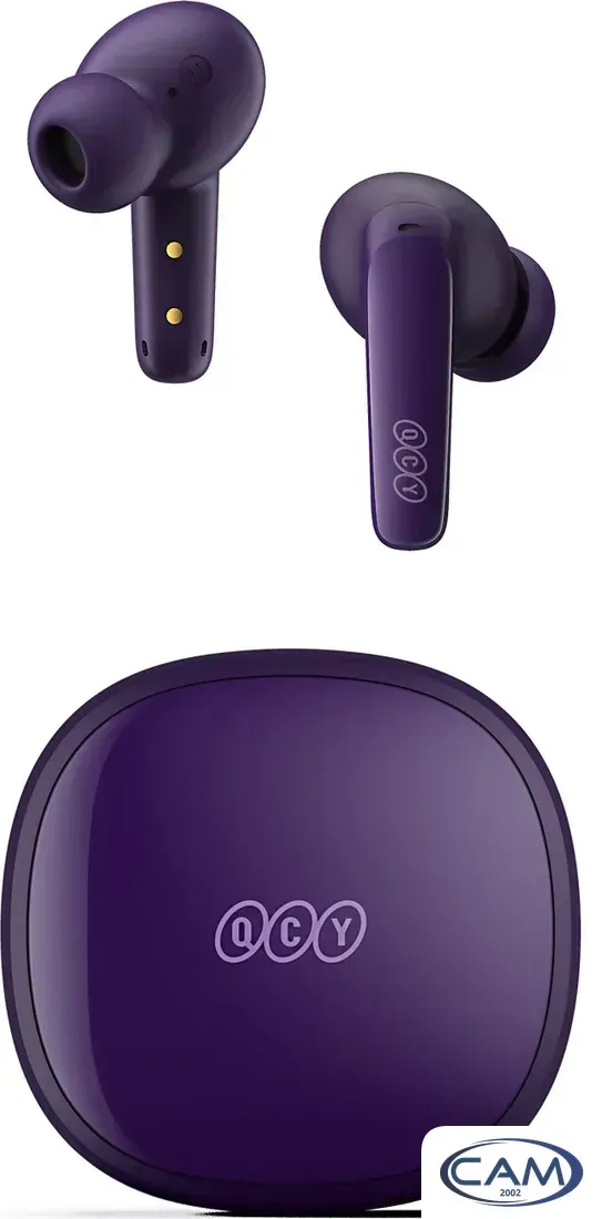 Наушники QCY T13X (фиолетовый)