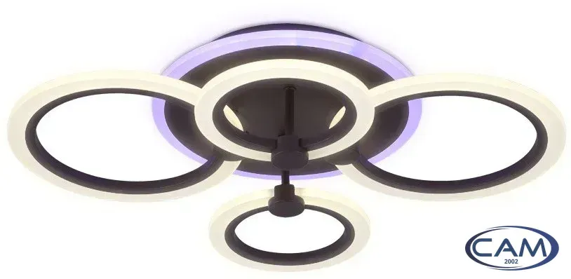 Припотолочная люстра Ambrella light FA526/4 CF (кофе)