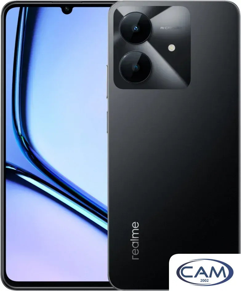 Телефон Realme Note 60x RMX3938 3GB/64GB (черный)