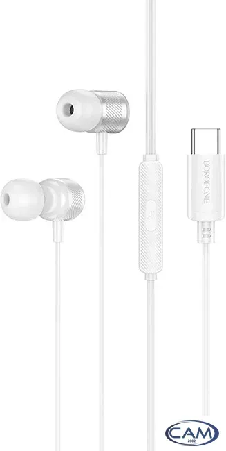 Наушники Borofone BM93 USB Type-C (белый)
