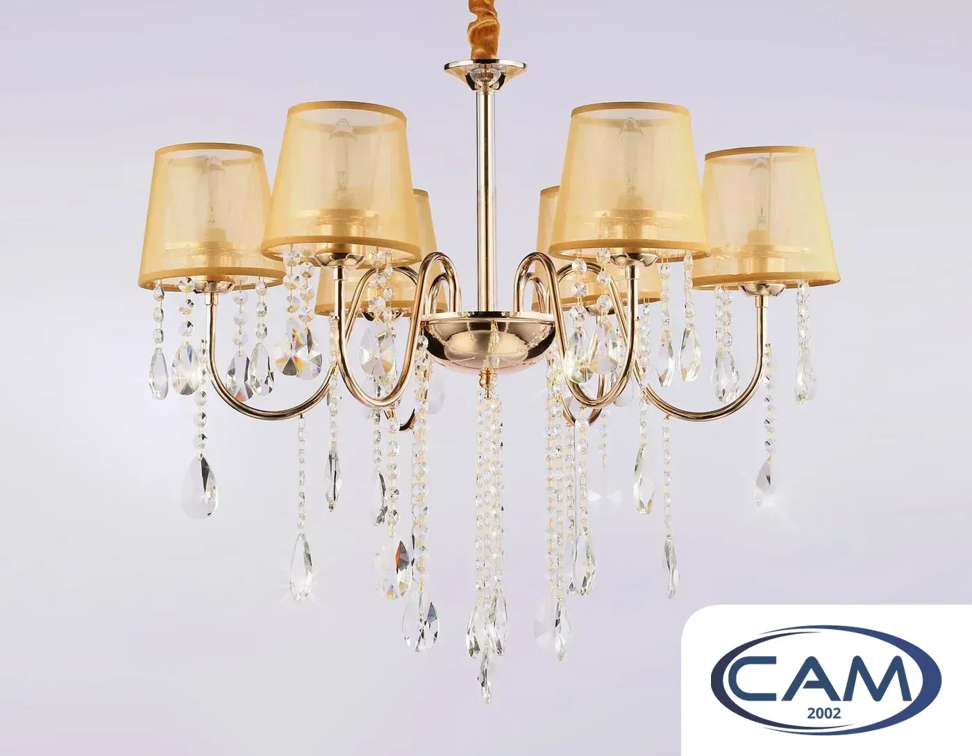 Подвесная люстра Ambrella light TR4589/6 GD (золото)